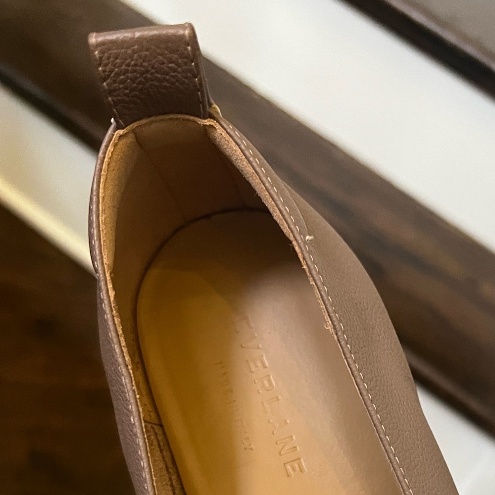 Everlane Women's Tan Leather Flats - Picture 7 of 8